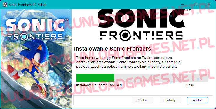 Sonic Frontiers download pelna wersja