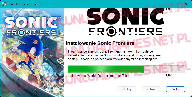 Sonic Frontiers download pelna wersja