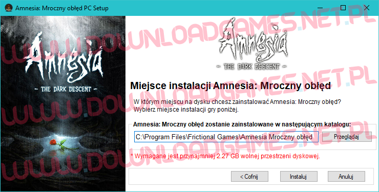 Amnesia Mroczny obłęd download pc