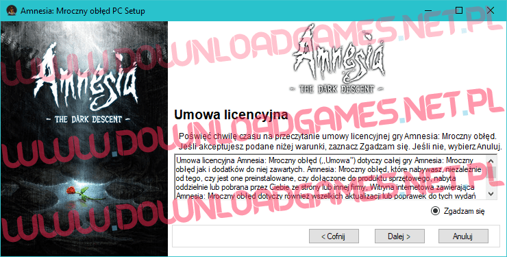 Amnesia Mroczny obłęd download