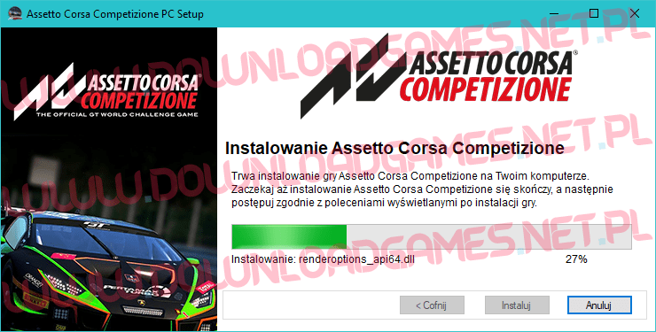 Assetto Corsa Competizione download pelna wersja