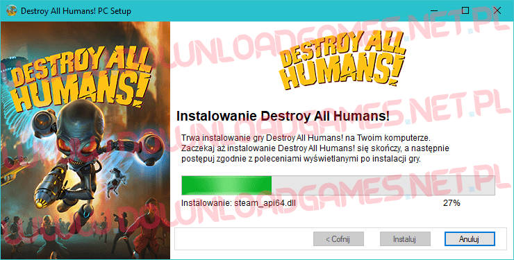 Destroy All Humans! download pelna wersja
