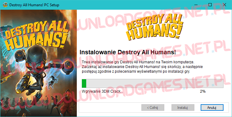Destroy All Humans! pelna wersja