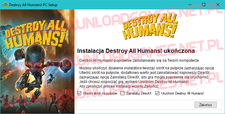 jak pobrac Destroy All Humans!