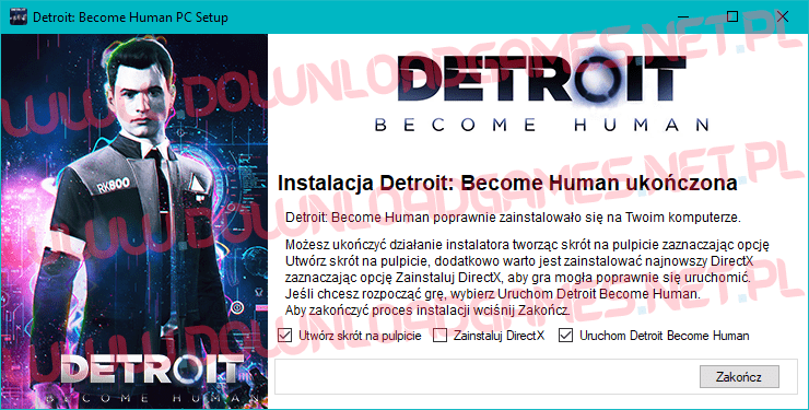 jak pobrac Detroit Become Human