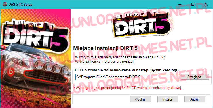DiRT 5 download pc