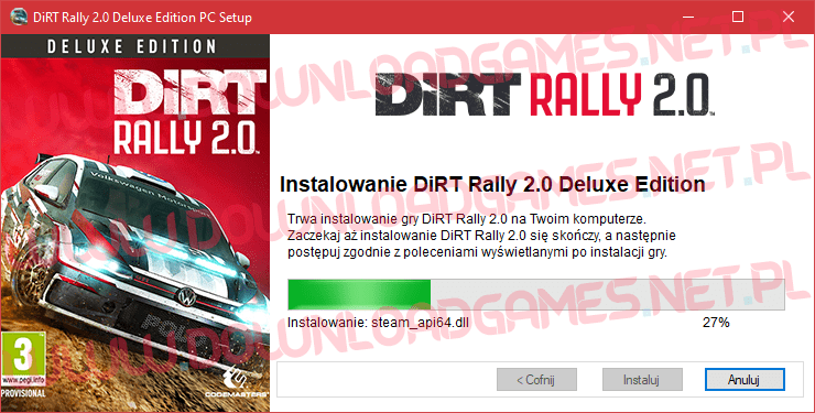 DiRT Rally 2.0 download pelna wersja