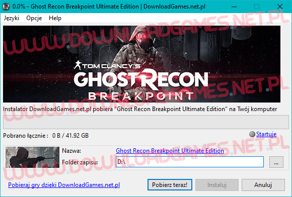 Ghost Recon Breakpoint pobierz