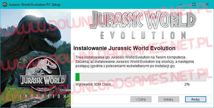 Jurassic World Evolution pelna wersja