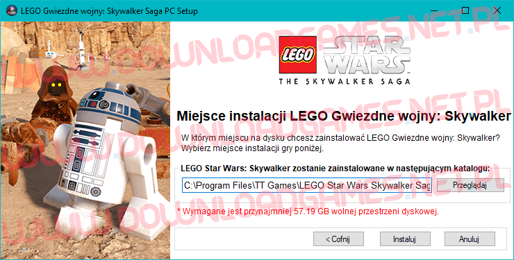 LEGO Gwiezdne wojny Skywalker Saga download pc
