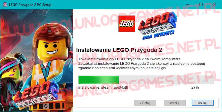 LEGO Przygoda 2 download pelna wersja