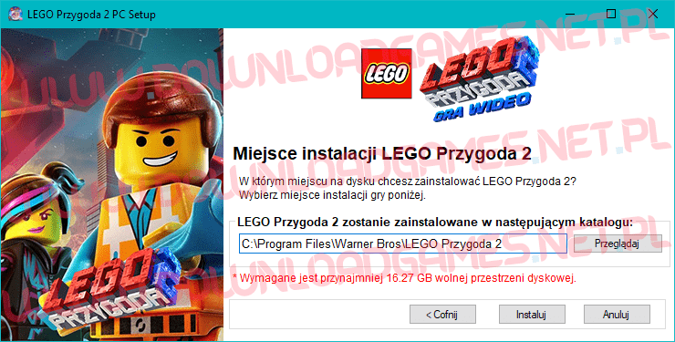 LEGO Przygoda 2 download pc