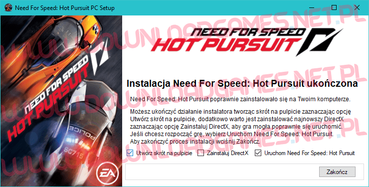 jak pobrac Need For Speed Hot Pursuit