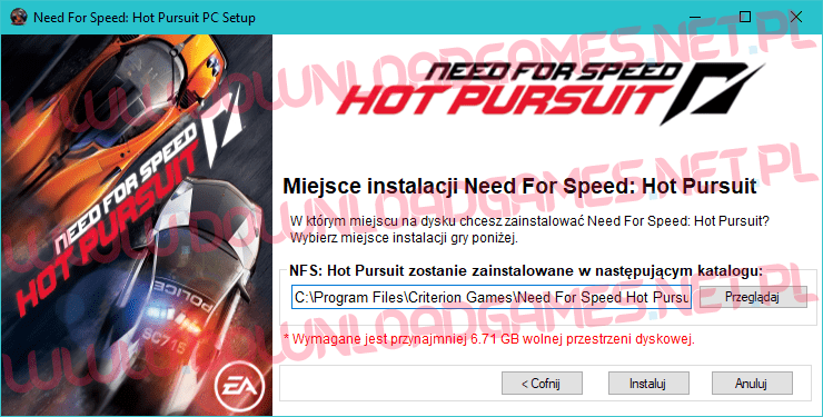 Need For Speed Hot Pursuit download pc