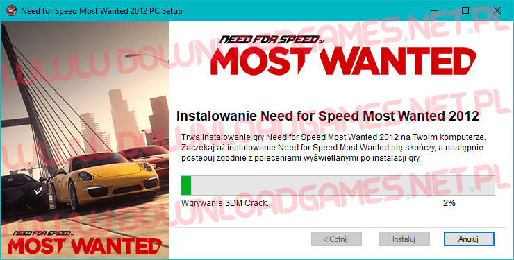 Need for Speed Most Wanted 2012 pelna wersja