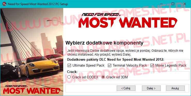 Need for Speed Most Wanted 2012 pobierz pc