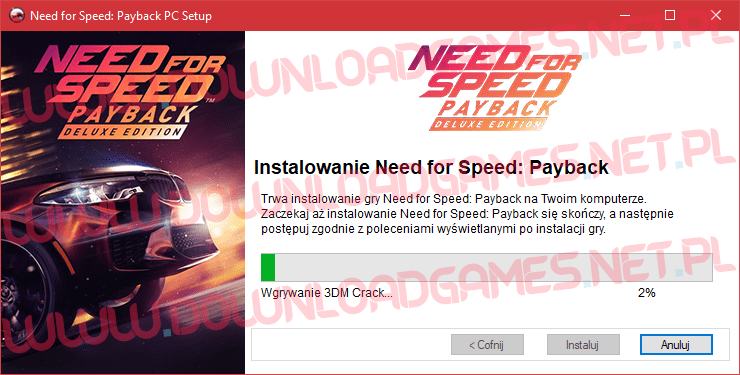 Need for Speed Payback pelna wersja