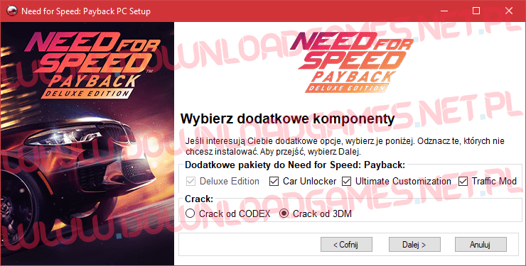 Need for Speed Payback pobierz pc