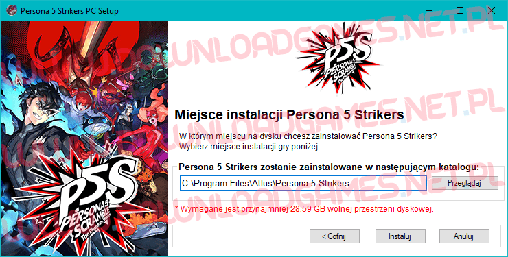 Persona 5 Strikers download pc