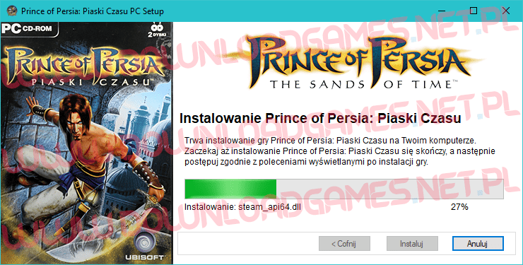 Prince of Persia Piaski Czasu download pelna wersja
