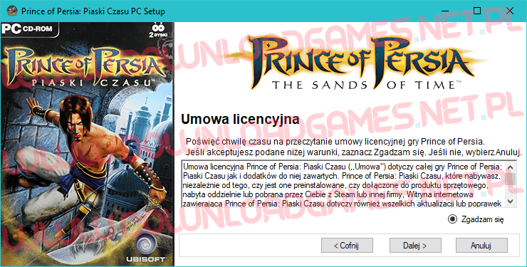 Prince of Persia Piaski Czasu download