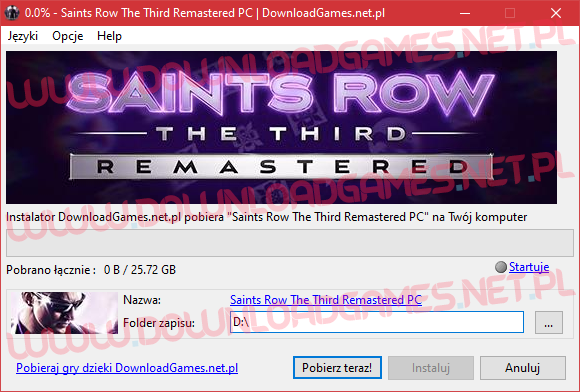 Saints Row The Third Remastered pobierz