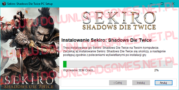 Sekiro Shadows Die Twice pelna wersja