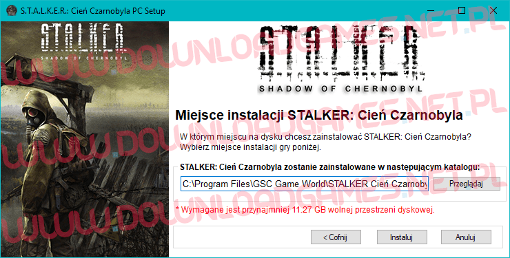 STALKER Cień Czarnobyla download pc
