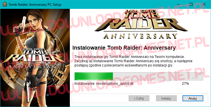 Tomb Raider The Anniversary download pelna wersja