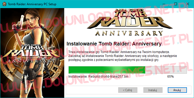 Tomb Raider The Anniversary download pelna wersja