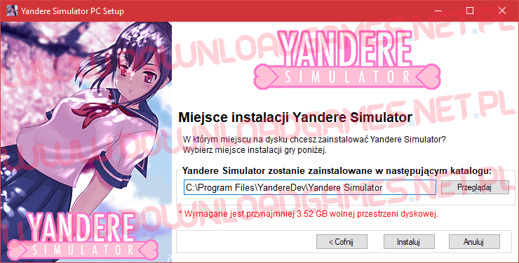 Yandere Simulator download pc