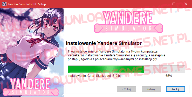 Yandere Simulator download pelna wersja